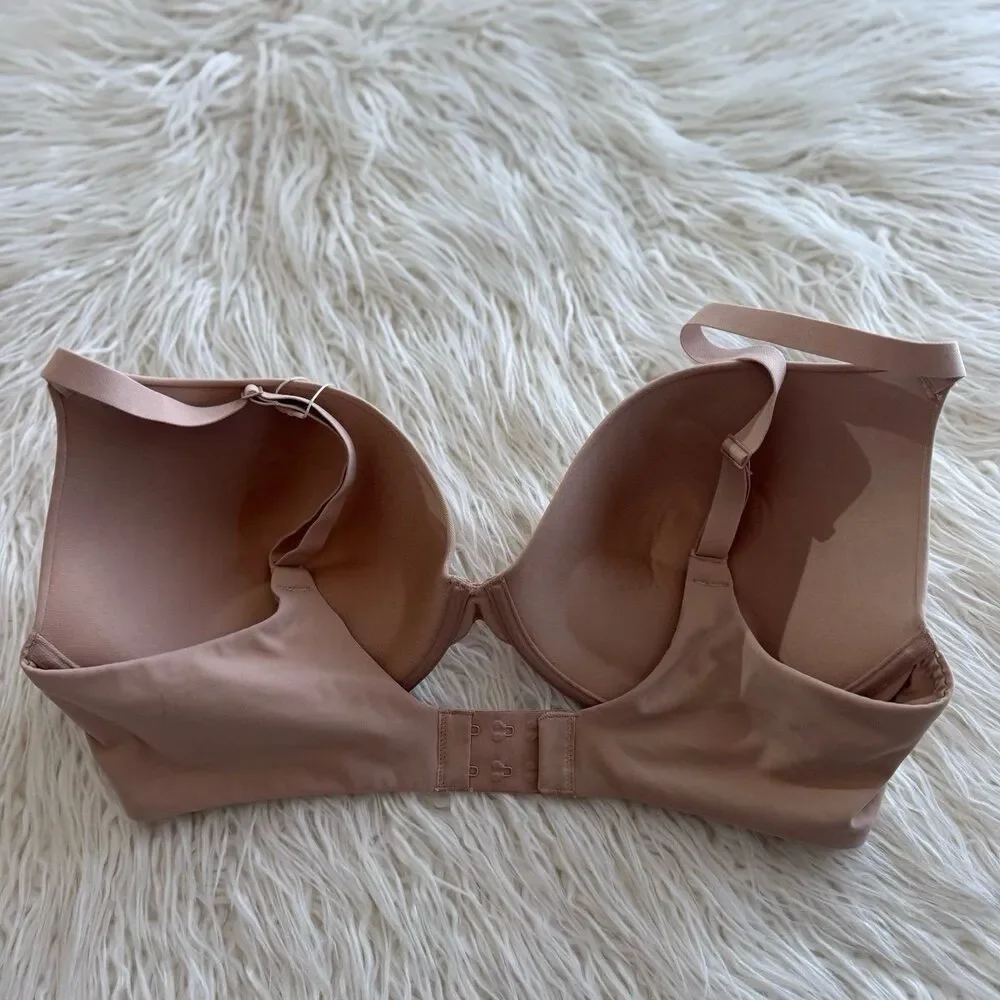 Skims Fits Everybody Push up Demi Bra Clay Size 36DD - Picture 5 of 8